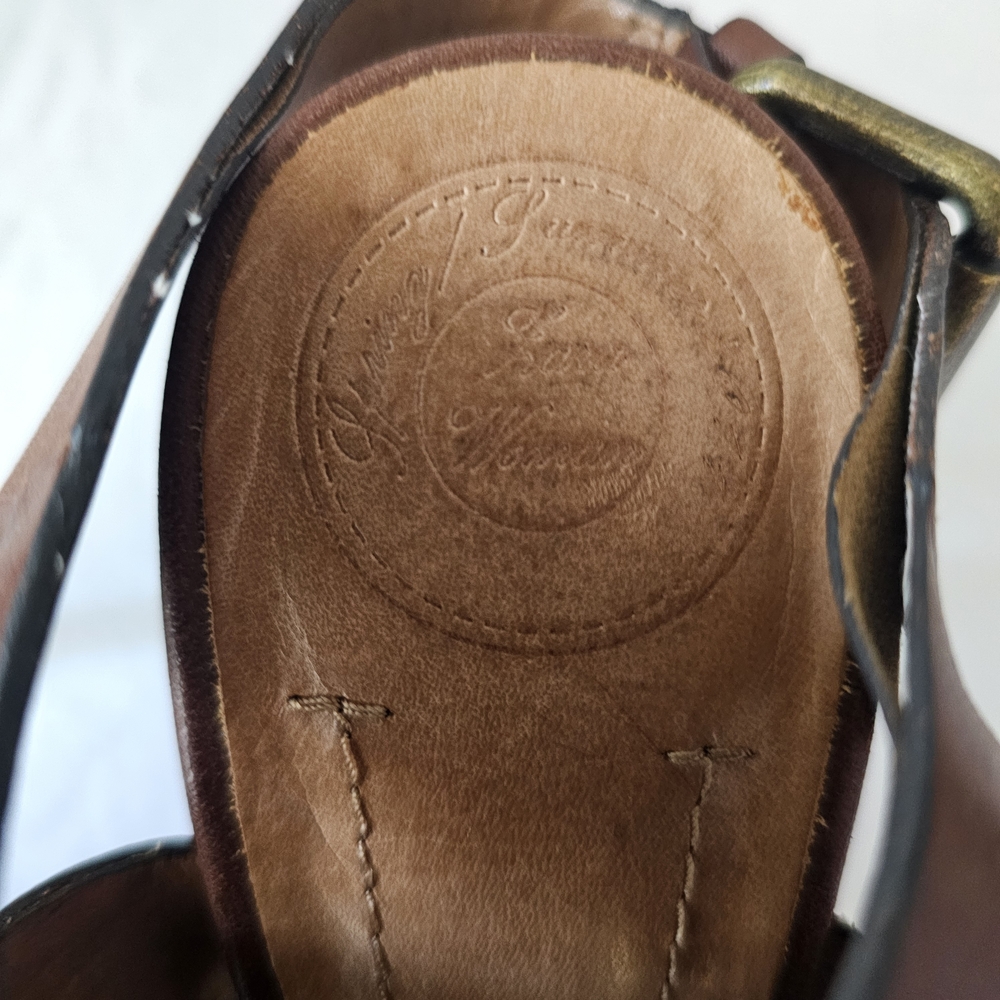 Zara Collection 2011 Elegant Brown Strappy Heels Size 37 - Picture 6 of 8
